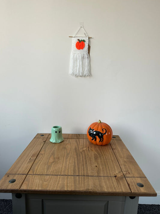 Pumpkin mini wall hanging